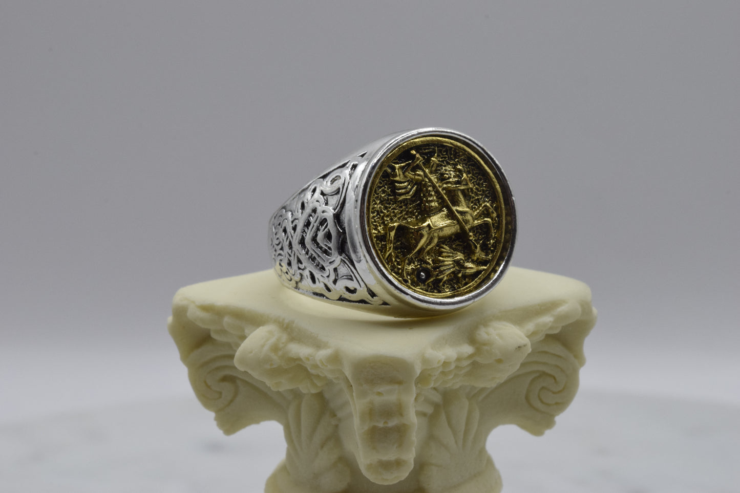 Roman Solider Gold-Silver