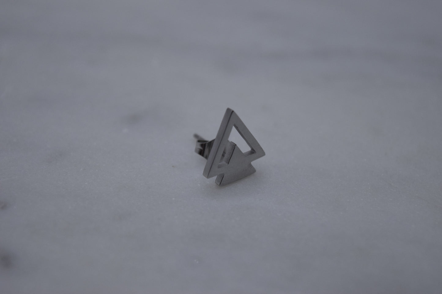 Double Triangle Silver
