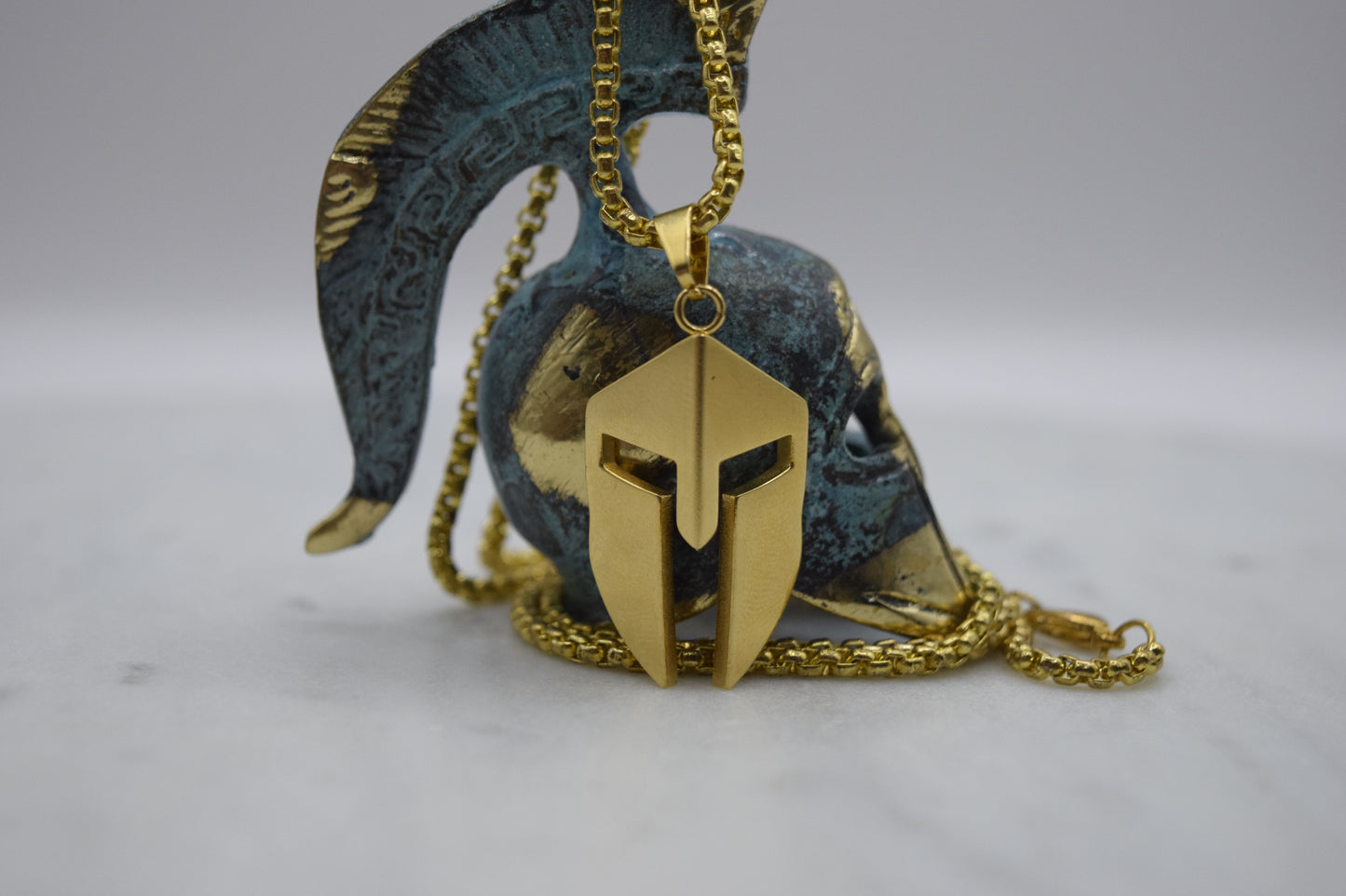 Spartan Helmet Gold