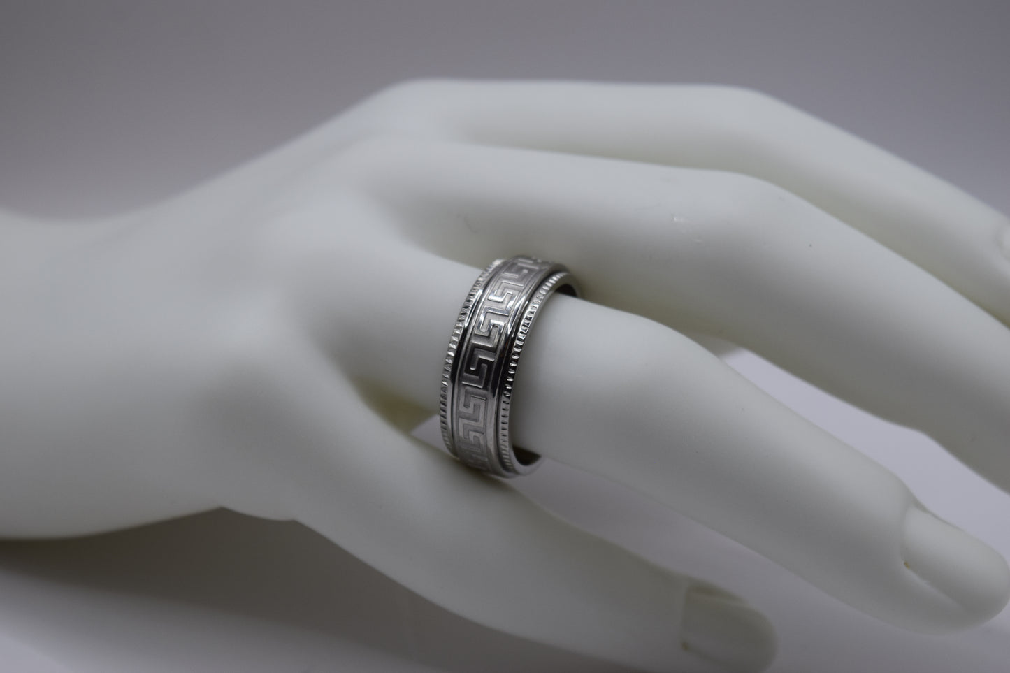 Greek Pattern Silver