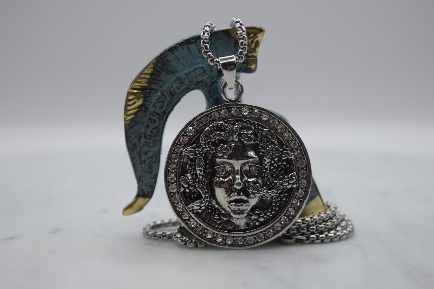 Greek Mythology Medusa Silver
