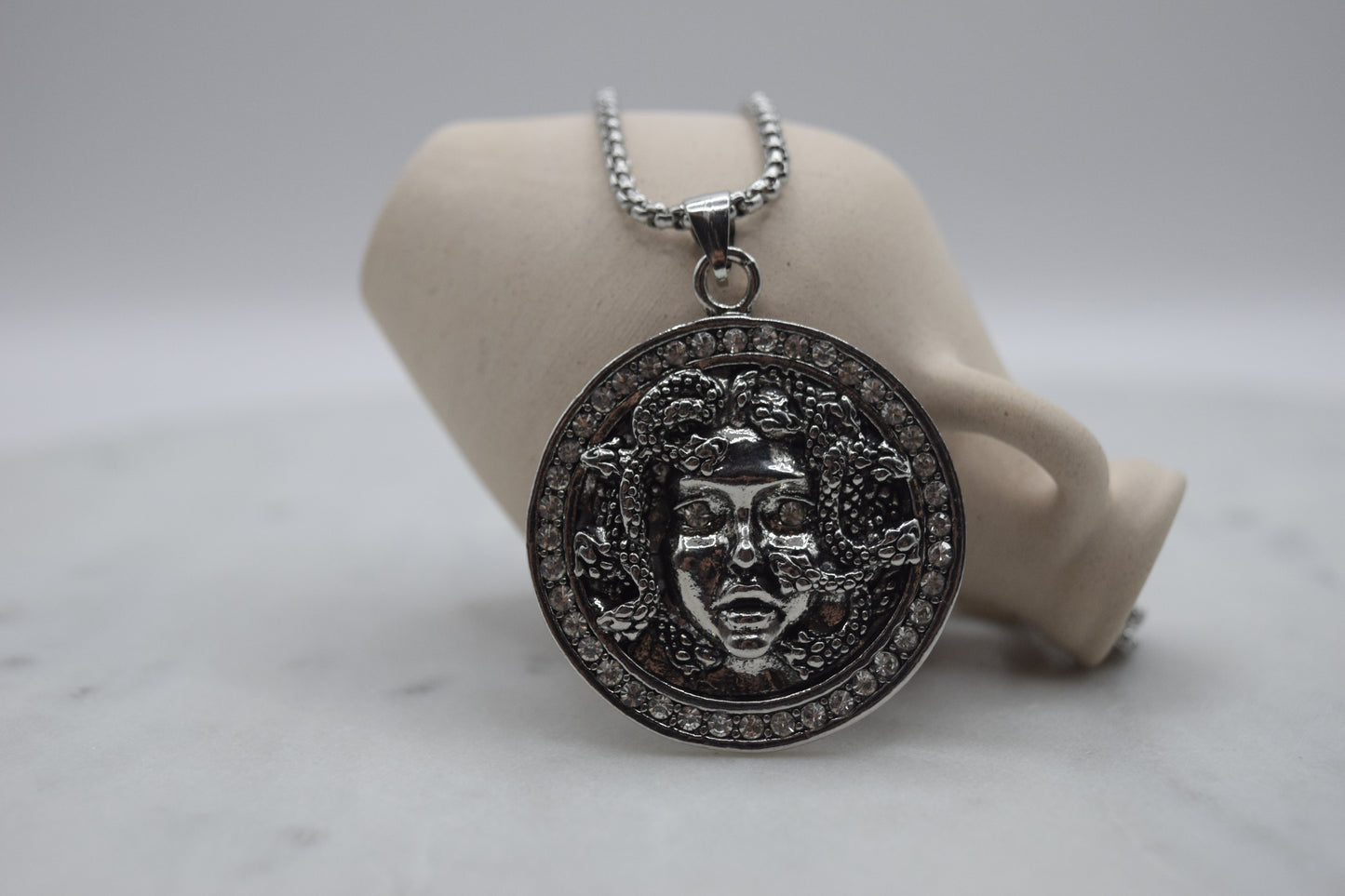 Greek Mythology Medusa Silver