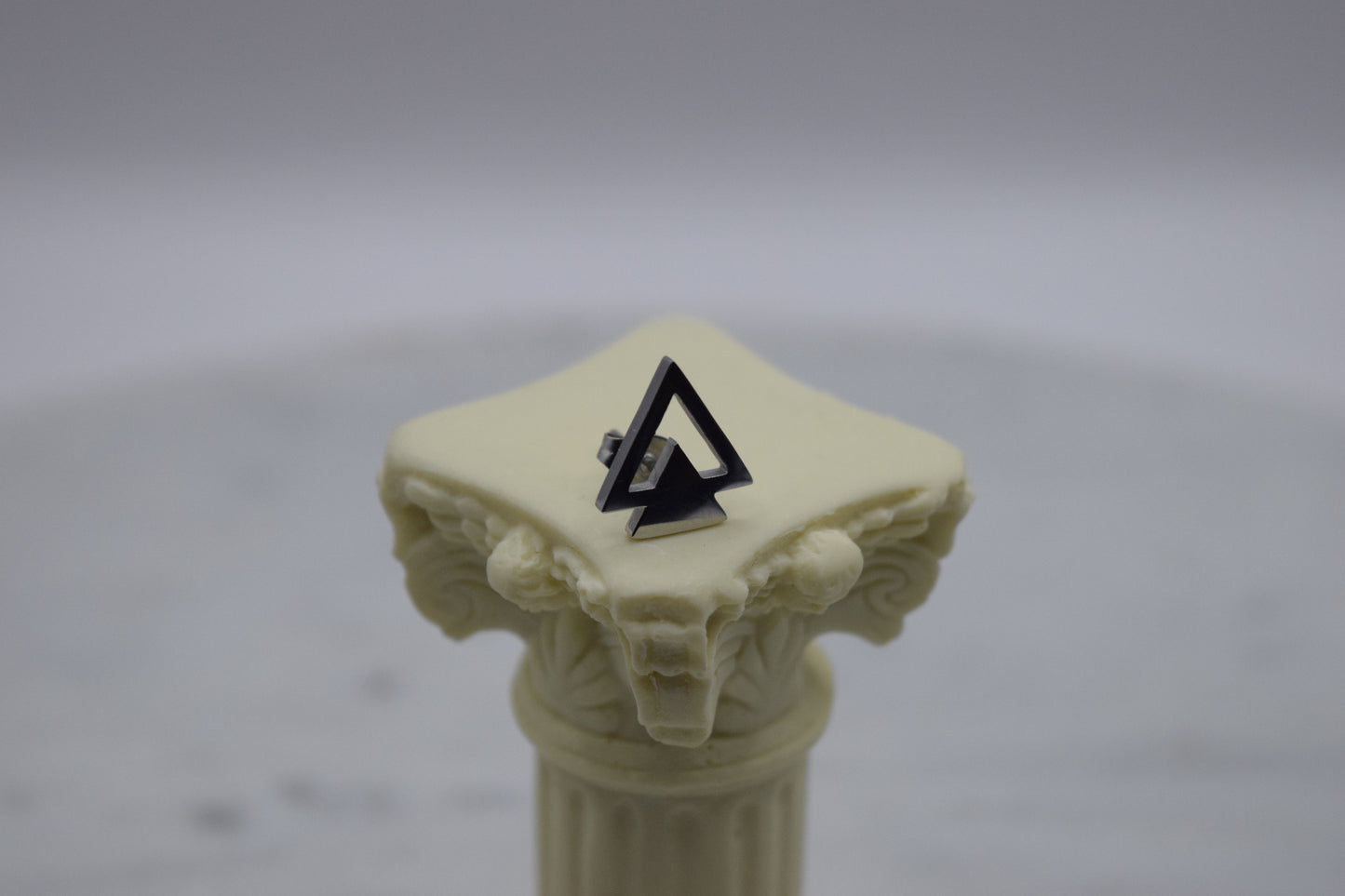 Double Triangle Silver