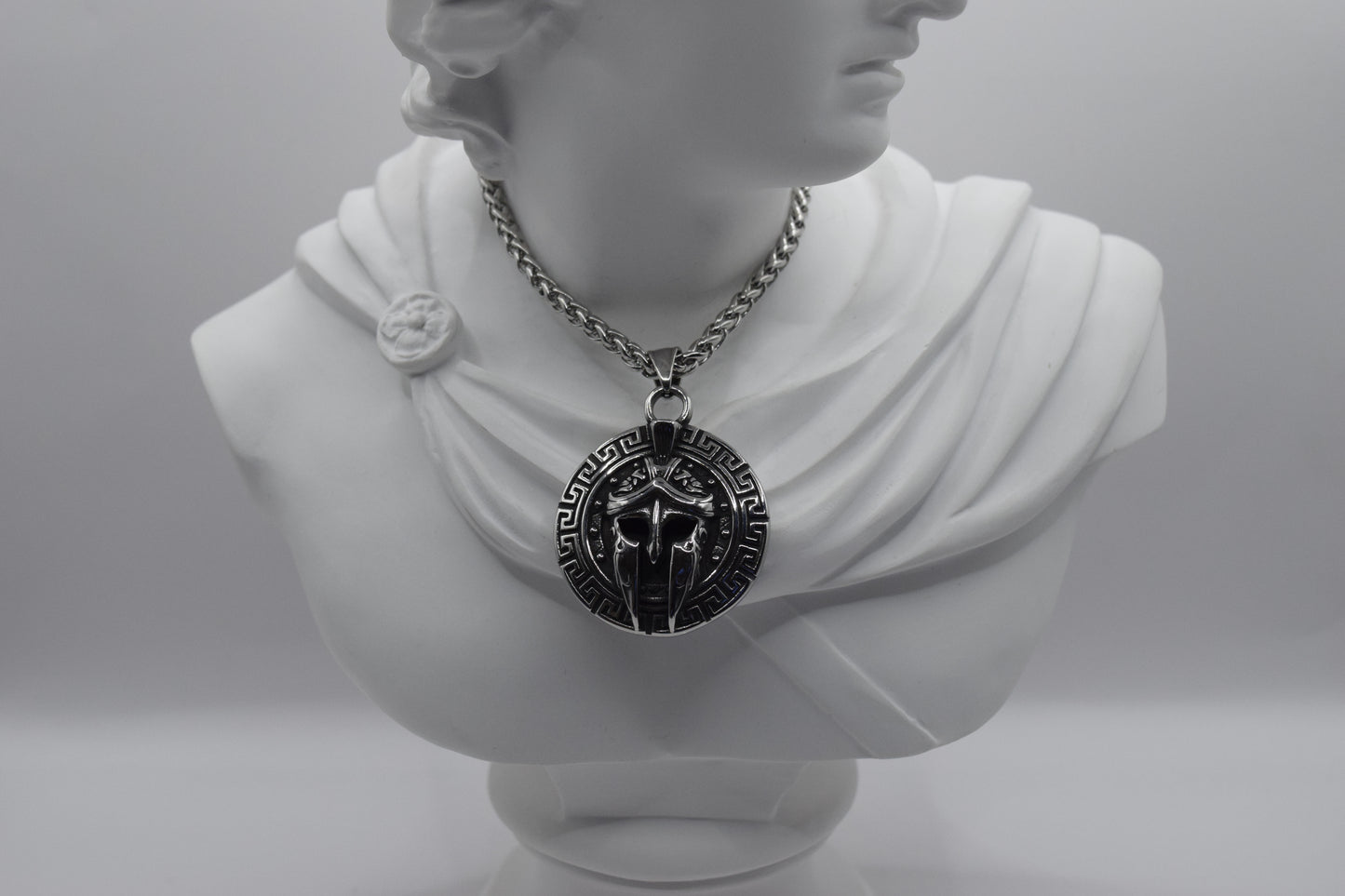 Warrior Helmet Silver