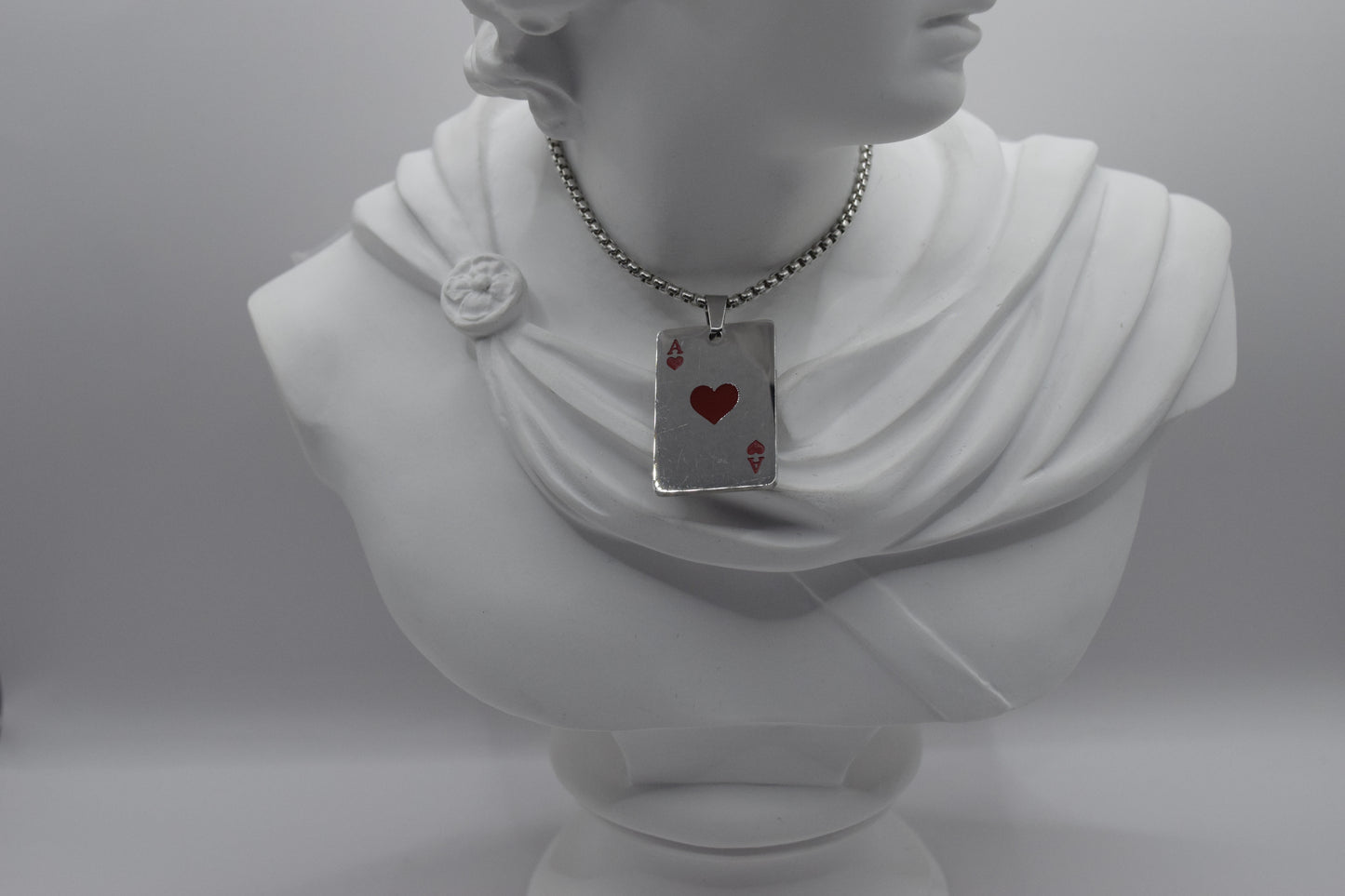 Poker Silver-Red